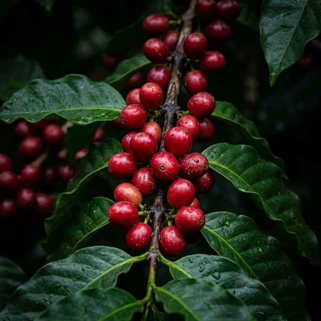 Кофейные ягоды